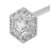 “six”<br>Diamond Earrings<br>ダイヤモンドピアス<br>（1451） abheri-jpstore