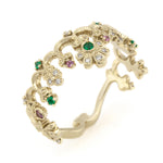 “Polar Night”<br>Emerald Diamond Ring<br>エメラルドリング<br>（922B）