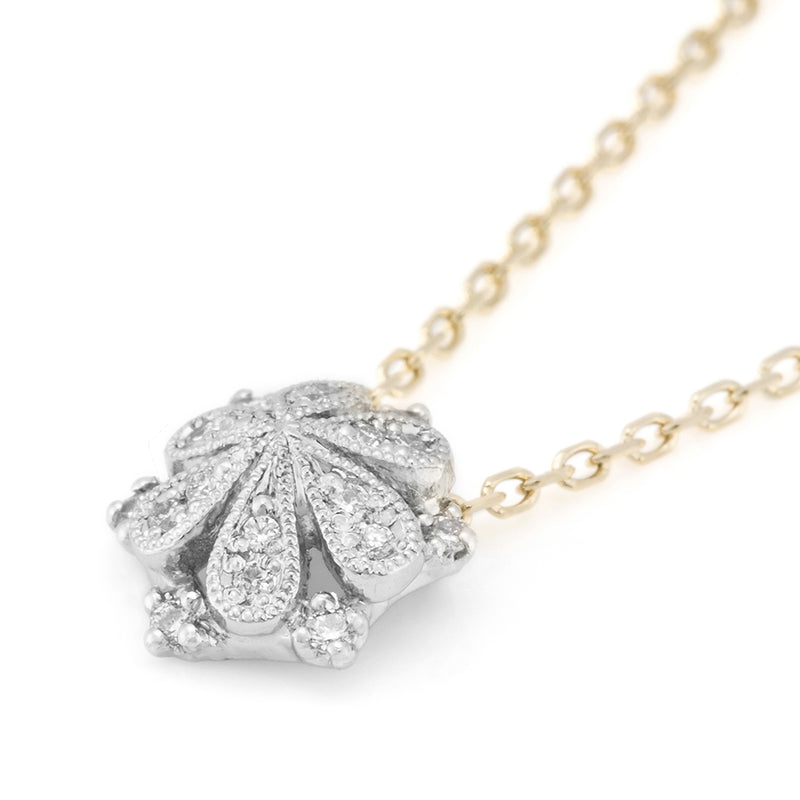 “geometry”<br> Diamond Necklace<br>ダイヤモンドネックレス<br>（1404A）
