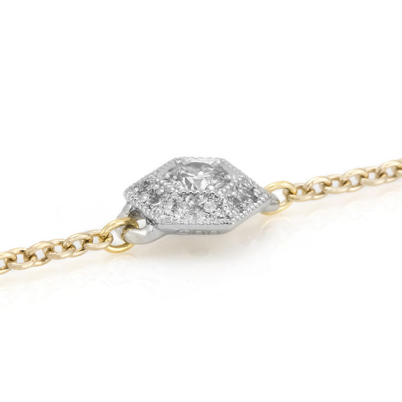 “six”<br>Diamond Bracelet<br>ダイヤモンドブレスレット<br>1456A