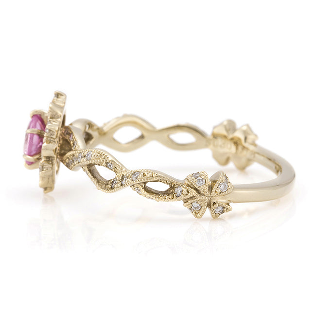 1109P Pink sapphire ring – AbHeri オンラインストア