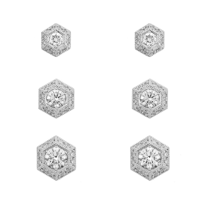 “six”<br>Diamond Earrings<br>ダイヤモンドピアス<br>（1451）