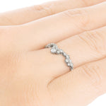 “reticella”<br>Diamond Ring<br>ダイヤモンドリング<br>（1419A） abheri-jpstore