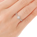 Grading Diamond Ring<br>グレード付きダイヤモンドリング<br>（853ARO2）