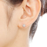 “Narcissus”<br>Diamond Earrings<br>ダイヤモンドピアス<br>（953D）
