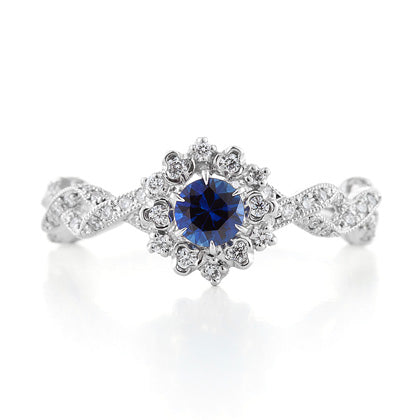 Blue sapphire Ring<br>ブルーサファイアリング<br>（1109B） abheri-jpstore